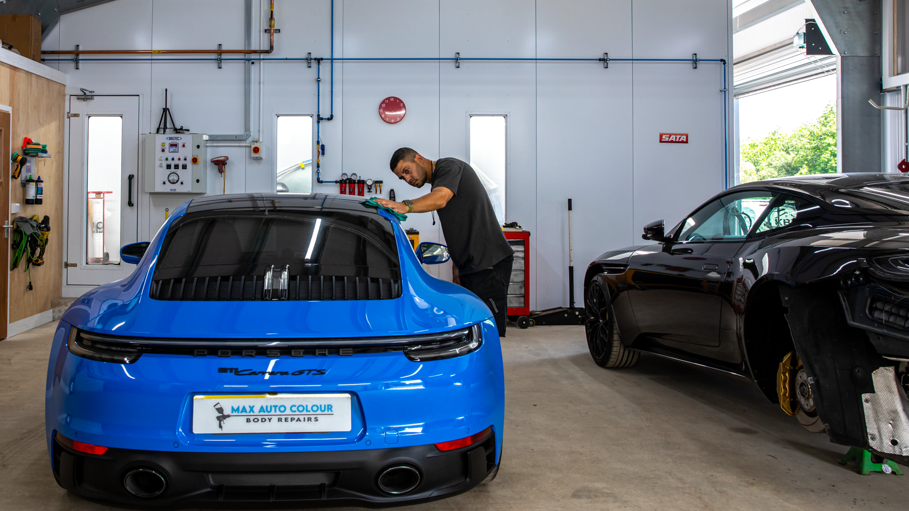 Professional vehicle body repair